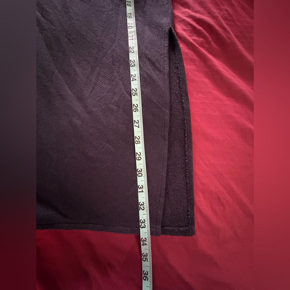 nwt-Casual High Waist Elastic Drawstring
Stretch Sweat Slit Midi Long Skirt - Picture 5 of 7
